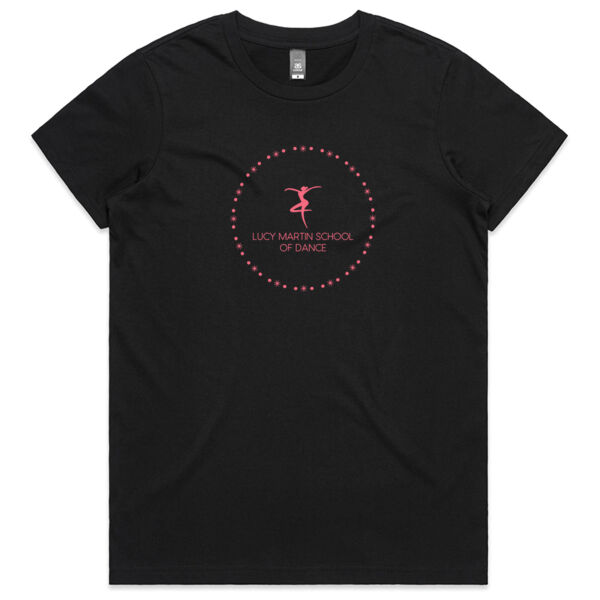 Maple Tee - Black Thumbnail