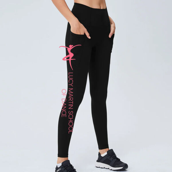 High Rise Training Full Tights with Pocket Thumbnail